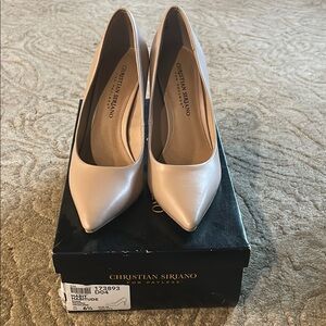 Christian Siriano Women's Cream Pumps